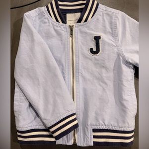 Janie and Jack boy Jacket with zipper | Size: 2T